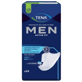 Урологічні прокладки для чоловіків Tena Men Active Fit Level 1, 24 шт. - Pampik - 2