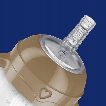 Кружка-непроливайка Lovi Моя первая кружка с трубочкой и утяжелителем, 150 мл, коричневый (35/363) - Pampik - 2