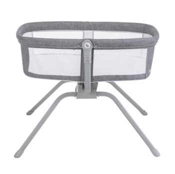 Ліжечко приставне Lionelo Malin Grey Stone, сіре (LO-MALIN GREY STONE) - Pampik