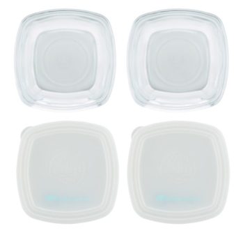 Контейнеры Bebe Confort Mealtime, стеклянные, пищевые, 2 шт. (3105209200) - Pampik - 4