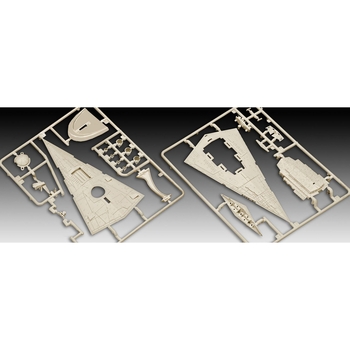 Збірна модель Revell Космічний корабель Imperial Star Destroyer, рівень 3, масштаб 1:12300, 21 деталь (RVL-03609) - Pampik - 6