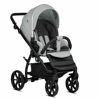 Коляска Tutis Uno 3 Plus Standart Risso, 2 в 1, сіра (1072142) - Pampik - 5