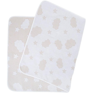 Полотенце детское Irya New Cloud bej, 120х70 см, бежевый (svt-2000022249713) - Pampik