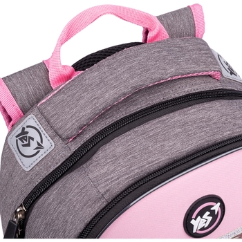 Рюкзак Yes S-83 You`re beautiful, серый с розовым (553144) - Pampik - 9