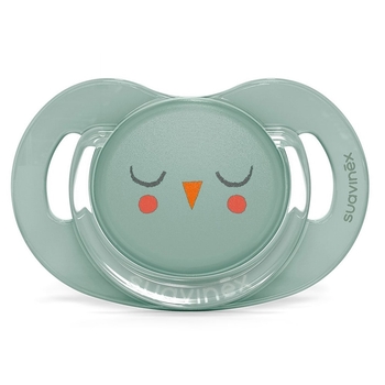 Пустушка фізіологічна Suavinex Bonhomia, 6-18 міс., зелена (307813) - Pampik