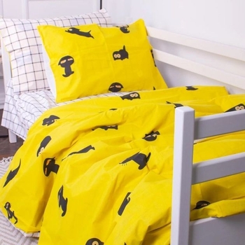 Простирадло MirSon Kids Time Бязь, 17-0572, Black Cat - Pampik - 6