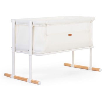 Дитяче ліжечко Childhome Evolux Bedside Crib 2 в 1, 97х64х85 см, білий (EVOBSCNW) - Pampik