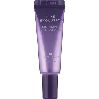 Нічний крем для обличчя Missha Time Revolution Night Repair Ampoule Cream 5X, 10 мл - Pampik