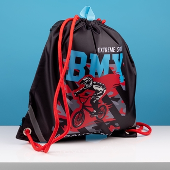 Сумка для взуття Yes SB-10 BMX, чорний (533459) - Pampik - 3