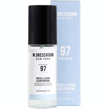 Парфумована вода W.Dressroom Dress & Living Clear Perfume No.97 April Cotton для одягу та дому 70 мл - Pampik