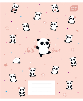 Набір учнівських зошитів Interdruk Premium Mix, клітинка, А5+, 12 аркушів, 4 шт. (339386-4) - Pampik - 4