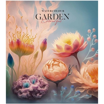 Зошит загальний Школярик Macro garden, в лінійку, 48 аркушів, УФ-лак, 10 шт. (048-3247L) - Pampik - 5