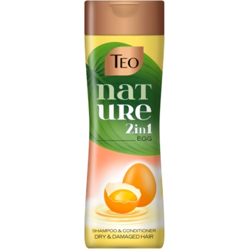 Шампунь-кондиціонер Teo 2 in 1 Nature Egg, 350 мл - Pampik