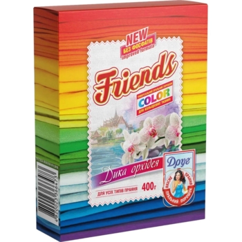 Пральний порошок Friends Color Універсальний, 400 г - Pampik