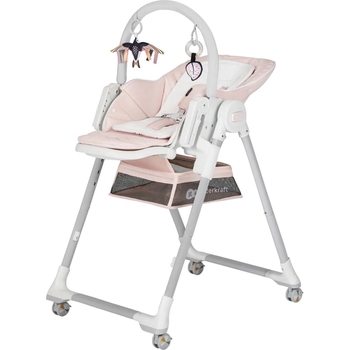 Стільчик для годування Kinderkraft Lastree рожевий (00-00304464) - Pampik - 2
