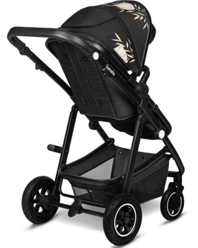 Универсальная коляска 2 в 1 Lionelo Amber Lovin, черная (LO-AMBER LOVIN (2in1)) - Pampik - 2