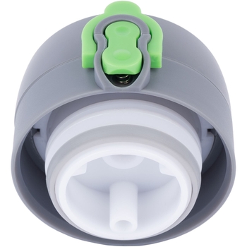 Термос Yes Green Gray, 350 мл, зеленый с серым (707571) - Pampik - 3