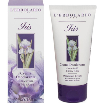 Крем-дезодорант L'Erbolario Crema Deodorante Iris з ірисом, 50 мл - Pampik
