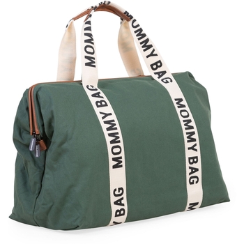 Сумка Childhome Mommy bag Signature - Canvas Green, зелений (CWMBBSCGR) - Pampik - 2