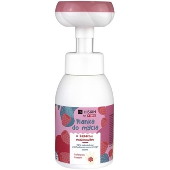 Детская очищающая пенка для рук и тела HiSkin Kids Малина, 300 мл - Pampik
