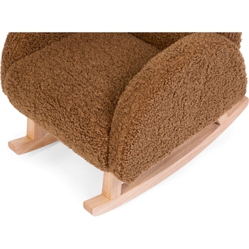 Кресло-качалка Childhome Teddy brown, коричневое (RCKTOB) - Pampik - 6