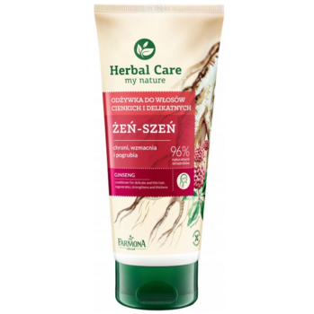 Кондиционер Farmona Herbal Care Женьшеневый для тусклых и тонких волос 200 мл - Pampik