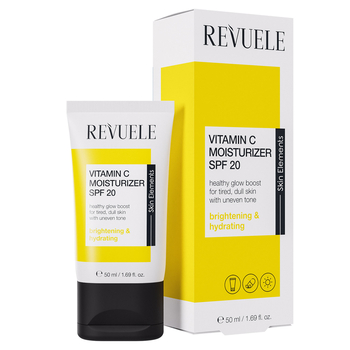 Крем для лица Revuele Vitamin C, увлажняющий, SPF20, 50 мл - Pampik