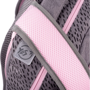 Рюкзак Yes TS-42 Hi panda, серый с розовым (554676) - Pampik - 8