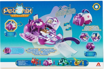 Игровой набор Petronix Defenders Мега-трансформер Китти и фигурка Эммы (123197) - Pampik - 13