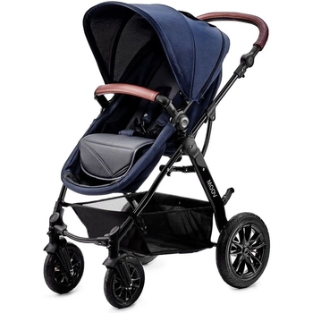 Універсальна коляска 3 в 1 Kinderkraft Moov Navy синя (00-00158732) - Pampik - 4