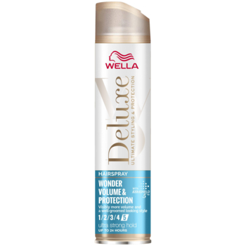 Лак для волос Wella Deluxe Wonder Volume & Protection, 250 мл - Pampik