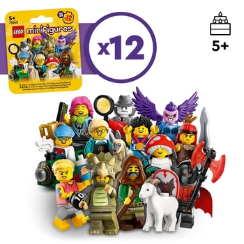 Конструктор LEGO Minifigures Мініфігурки 25 серія 9 деталей (71045) - Pampik - 4