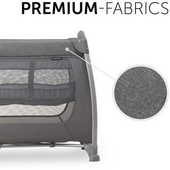 Детский манеж Hauck Play N Relax Melange Charcoal (60009-2) - Pampik - 5