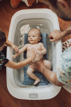 Ванночка Beaba Easy Pop складна, сіра (920404) - Pampik - 11