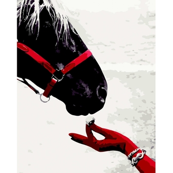 Картина за номерами ZiBi Art Line Перед забігом 40х50 см (ZB.64247) - Pampik