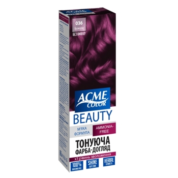 Гель-фарба для волосся Acme Color Beauty відтінок 36, божоле, 69 г - Pampik