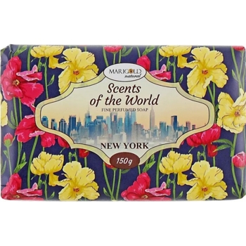 Мило тверде Marigold Natural Scents of the World Нью-Йорк, 150 г - Pampik
