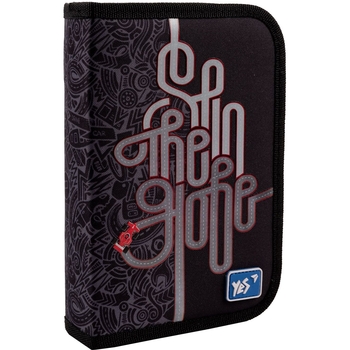 Пенал жесткий Yes HP-04 Race legend, 13х21х4 см, черный (533146) - Pampik