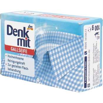 Твердое мыло для стирки от пятен Denkmit 100 г - Pampik - 2