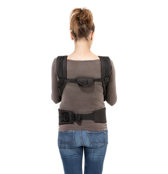 Сумка-переноска Bebe Confort GO 4, Black Chic, світло-сіра з чорним, (2675666210) - Pampik - 7