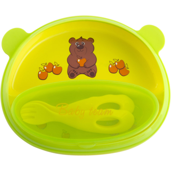 Набір для годування Baby Team Ведмедик (6020) - Pampik