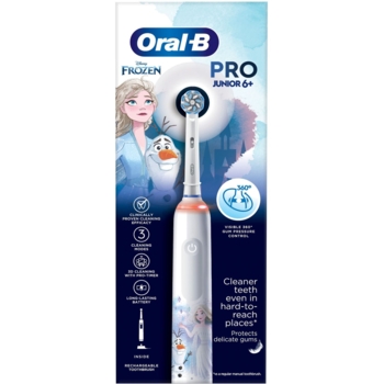 Електрична зубна щітка Oral-B Pro Junior Крижане серце D505.513.Z3K, тип 3772 - Pampik - 2