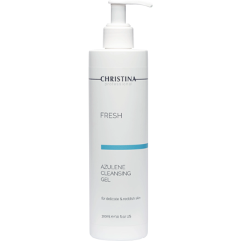 Азуленовий очищувальний гель для чутливої шкіри Christina Fresh Azulene Cleansing Gel For Delicate & Reddish Skin 300 мл - Pampik