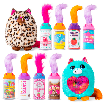 М'яка іграшка Misfittens Котик у банці, 23 см, в асортименті (03936(W2)) - Pampik - 6