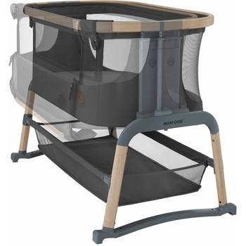 Приставне ліжечко MAXI-COSI Iora Air Beyond Graphite (2121043110) - Pampik - 2