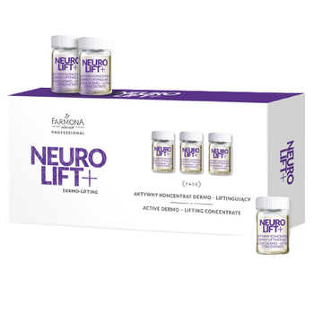 Активный концентрат Farmona Professional Neurolift, дермо-лифтингирующий, 10 шт. по 5 мл - Pampik