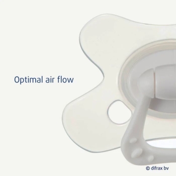 Пустышка силиконовая Difrax ночная Natural Night светится в темноте 20+ мес. (GL803) - Pampik - 5