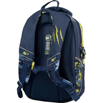 Рюкзак Yes T-110 Military Dino, синий (554692) - Pampik - 3