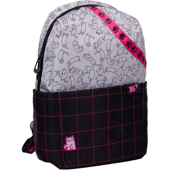 Рюкзак Yes T-105 Cats, серый с черным (558940) - Pampik - 2