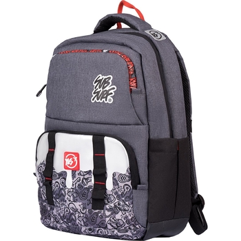Рюкзак Yes TS-49 SubSurf Black and White, серый (558567) - Pampik